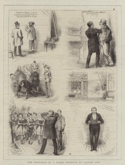 Los problemas de un director de escena en el día de San Esteban de William Ralston